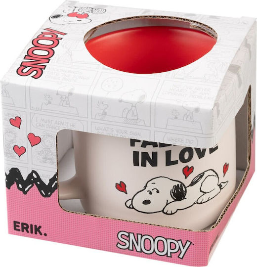 Peanuts Snoopy and Woodstock Κούπα Κεραμική 350ml