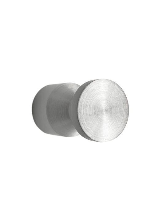 Perfect Wall Hanger Metal Silver 2.5x4x2.5cm