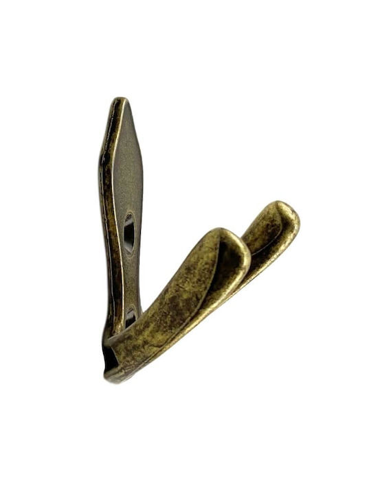 Κρεμάστρα Erk 147 Αντικέ Ορείχαλκος 8,5x6,7cm