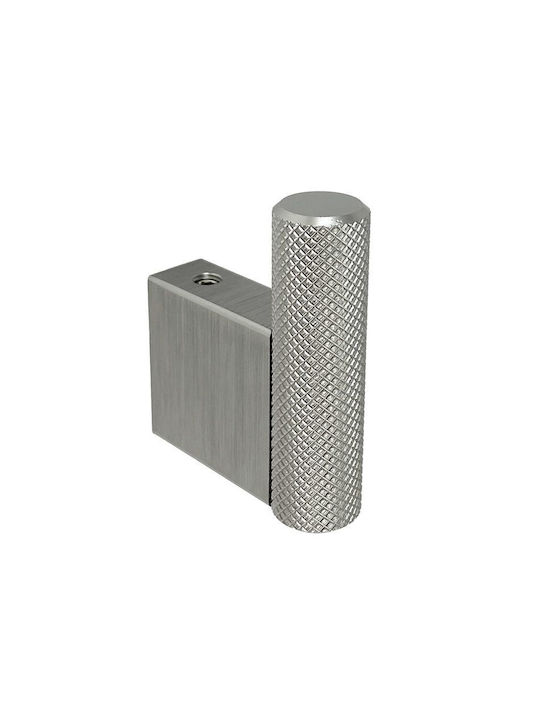 Viefe Κρεμάστρα Τοίχου Μεταλλική Ασημί 5x4.1x1cm