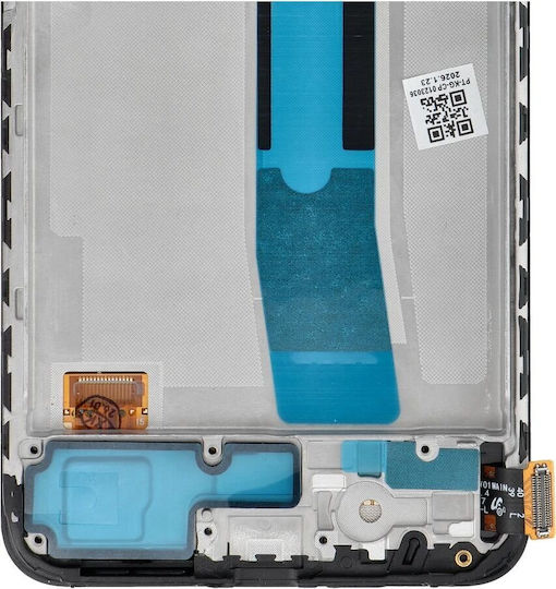 Ecran cu Mecanism Tactil și Ramă pentru Redmi Note 11 4G (Negru)