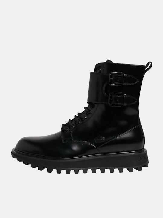 Dolce & Gabbana Мъжки Ботуши Ежедневни Черни MV7735
