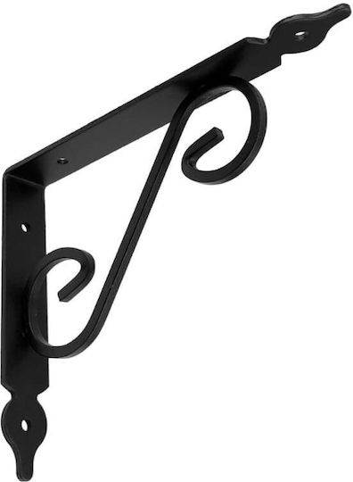 Eckregal Rei 1477 Schwarz Geschmiedet 20 cm