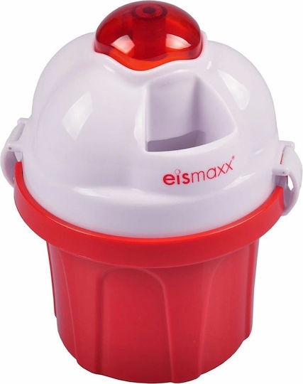 Eismaxx Mașină De Înghețată 3 În 1 Capacitate 350 Ml Roșie