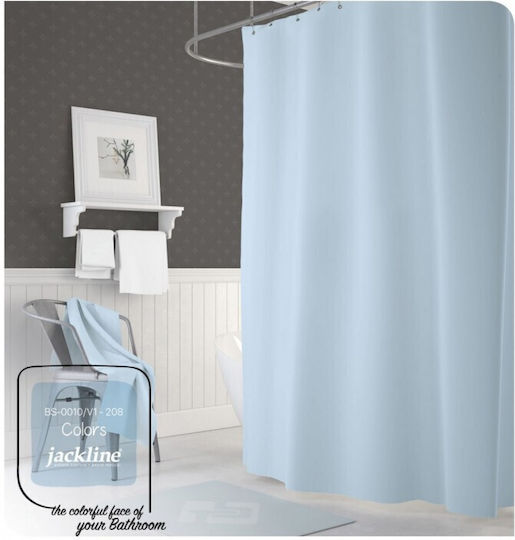 Lenjerii Deosebite Fabric Shower Curtain 180x200cm Blue