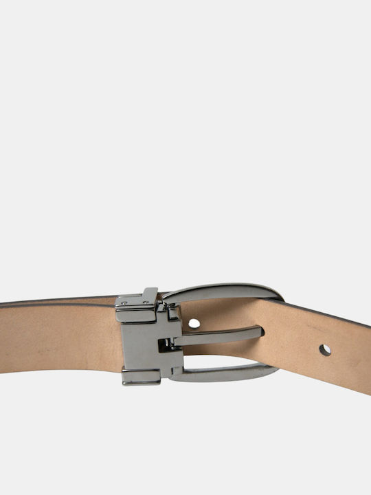 Herren Gürtel Aus Leder Braun