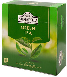 Ahmad Tea Зелен Чай 100 Чанти 1бр