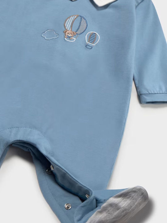 Mayoral Blaues Weiches Baby-Strampler