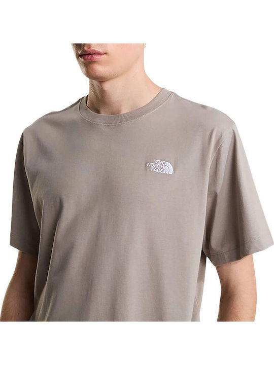 Simple Dome T-shirt Μπεζ