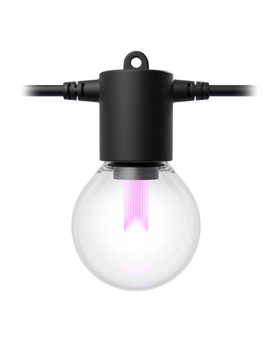Philips Hue Festavia Wasserdichte Smart Lichterkette IP65 21m mit 30 Lampen