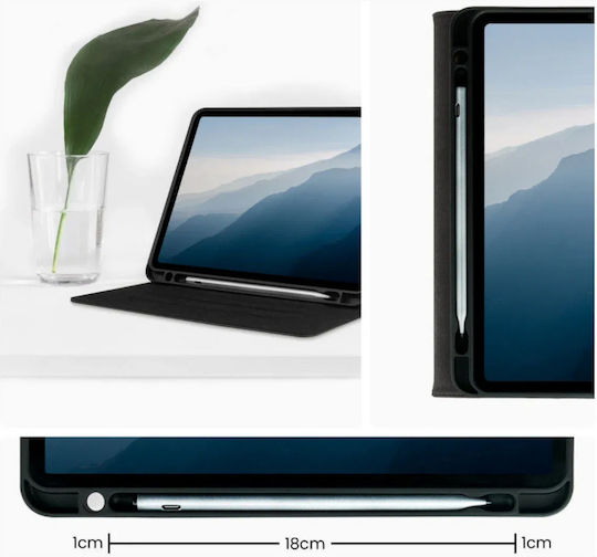 Rosso Flip Cover Black Samsung Galaxy Tab A9 8.7" X110 X115