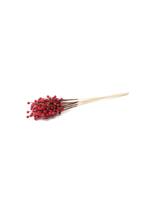 Getrocknete Blumen Rote Beeren Stiele Höhe 50-60 cm
