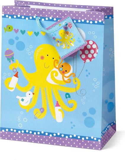 Lebez Papier Tasche für Geschenk 26x12,7x32,5cm 12 Stück