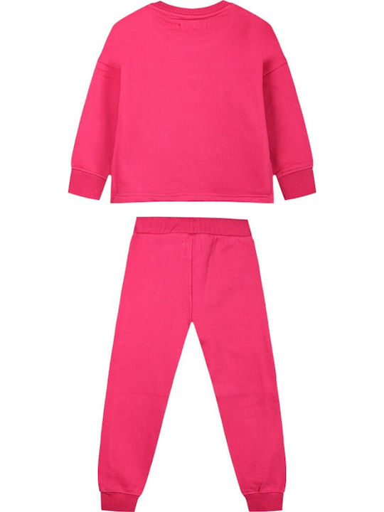 Kids Sweatpants Set Sweet Coral 2pcs