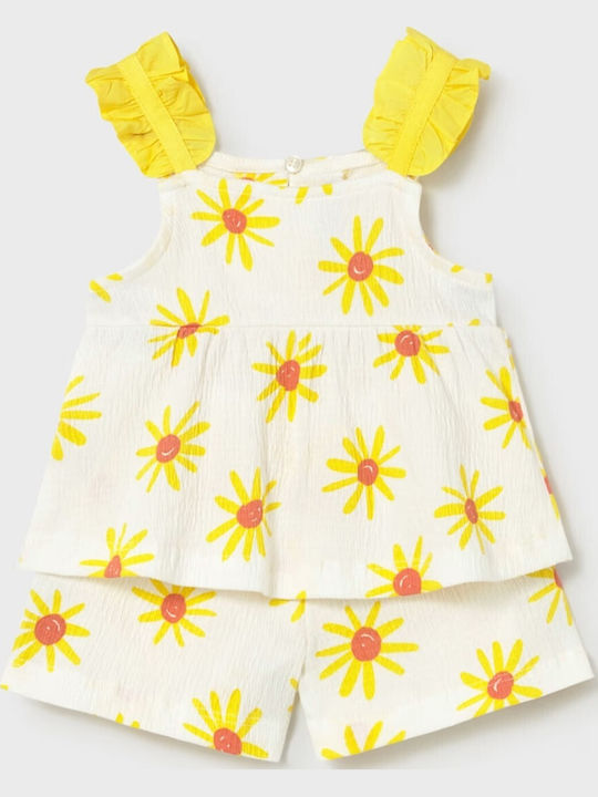 Kinder-Set mit Shorts Sommer 2Stück Yellow