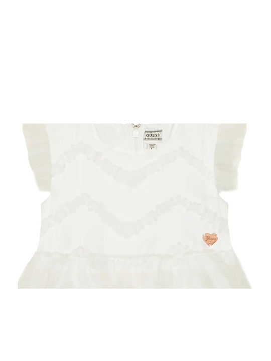 Girls Tulle Dress White