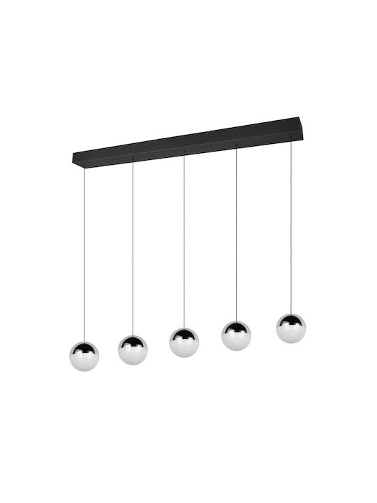 Trio Lighting Senta Deckenleuchte Silber