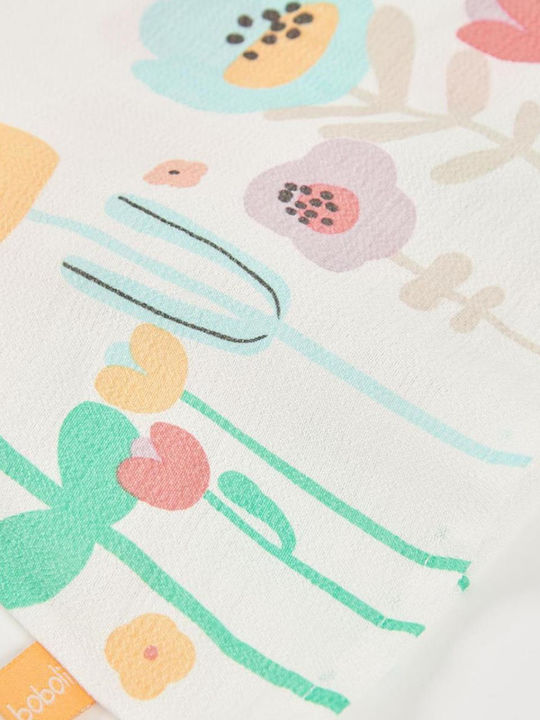Kids Dress Short Sleeve Floral White