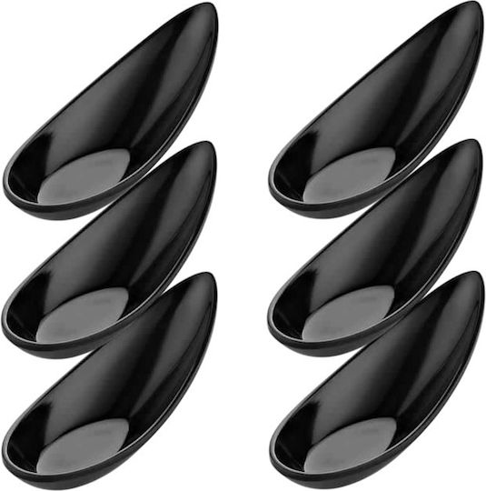 Melamine Salad Spoon Raki 18ml 11x4.3xh4cm Black
