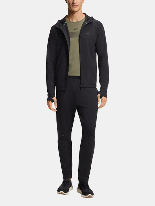 Herren-Sweatpants Jogginghose Schwarz