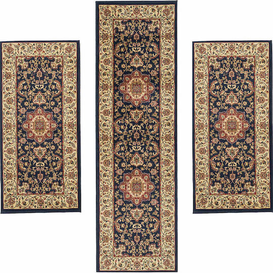 Isexan 1916 Χαλί Ορθογώνιο Μπλε 50x80cm