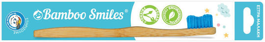 Bamboo Smiles Παιδική Οδοντόβουρτσα Blue
