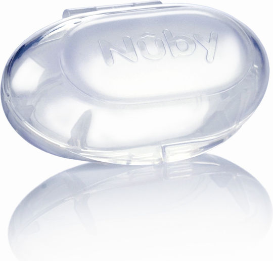Nuby Βρεφική Οδοντόβουρτσα Δακτύλου για 0m+ Transparent