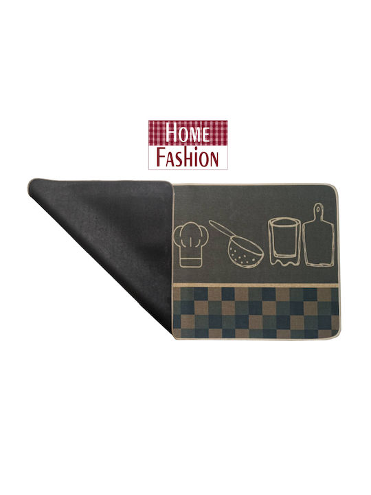 Kitchen Mat Runner With Non-Slip Backing Printed 60x180cm
