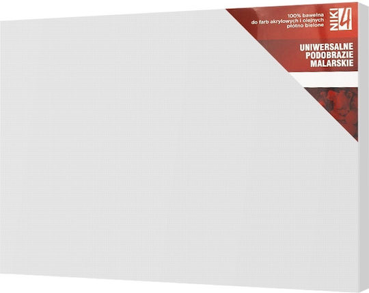 Koh-I-Noor Καμβάς σε Τελάρο Λευκός Ορθογώνιος 40x50εκ. 280gr/m² 1τμχ