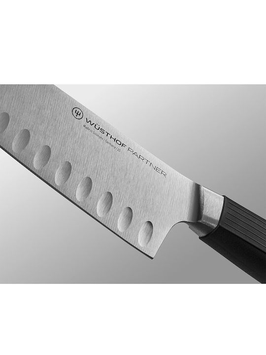 Wusthof Partner Μαχαίρι Santoku από Ανοξείδωτο Ατσάλι 17cm