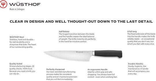 Wusthof Partner Steak Messer aus Rostfreiem Stahl 12cm