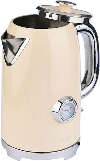 Estia Retro Epoque Kettle 1.7lt 2200W Beige