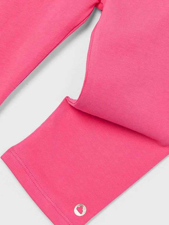 Kids Legging Capri pink fuchsia