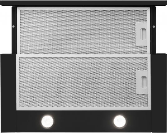 Amica Retractable Vent Hood 59.8cm Black