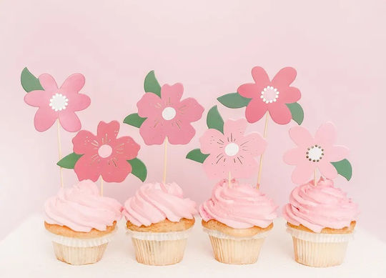Sweet Decoration Flowers for Party 8 Pieces