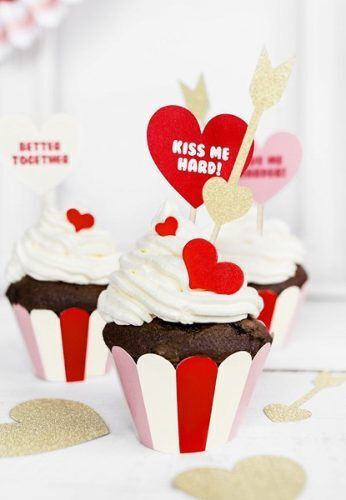 Love Φορμάκια για Cupcakes για Party 6τμχ