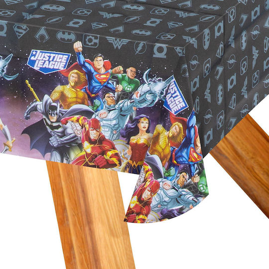 Party-Tischdecke Justice League 1,80 m