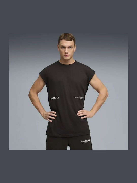 Herrenblusen Kurzarm T-Shirt Schwarz
