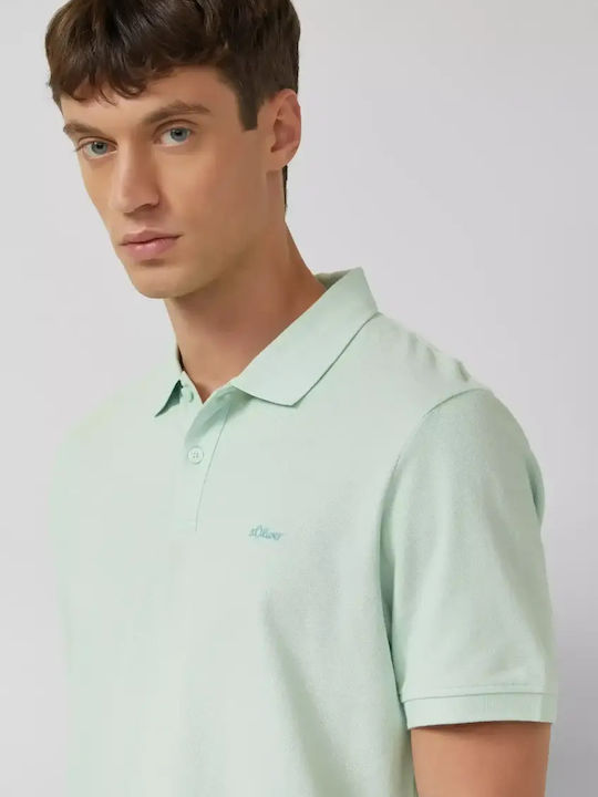 Polo Herrenbluse Hellgrün