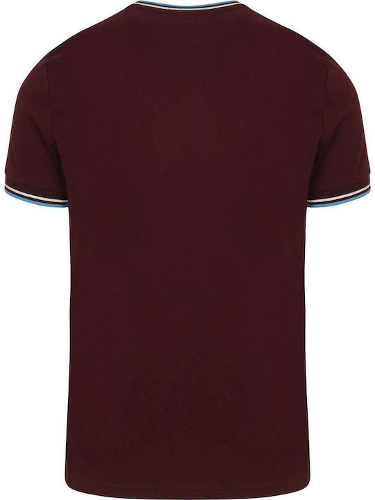 Twin Tipped Herrenblusen Bordeaux