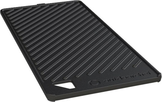 Outdoorchef Πλάκα Ψησίματος Διπλής Όψης με Μαντεμένια Λεία & Ραβδωτή Επιφάνεια 47.2εκ.x22.2εκ.x1.4εκ.εκ.