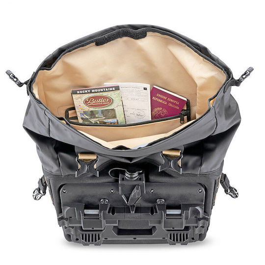 Givi Motorcycle Saddle Bag 25l in Brown Colour