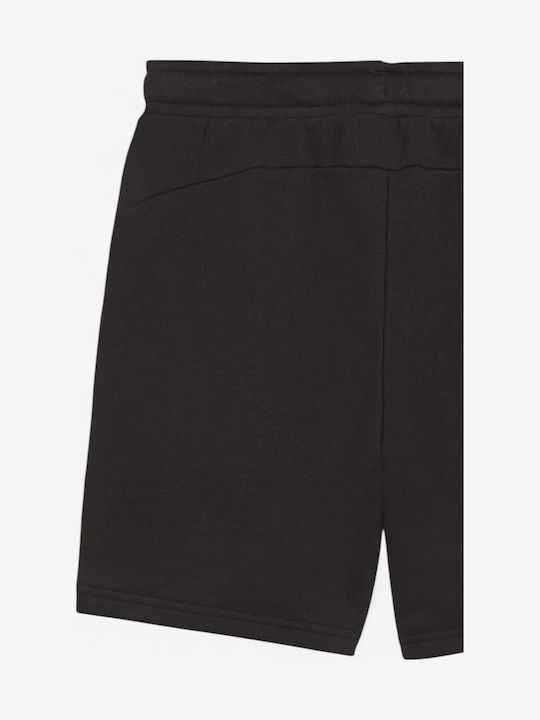 Sportliche Kinder-Shorts/Bermudas Power Graphic Schwarz