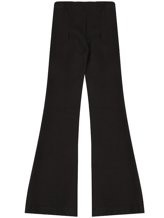 Pantaloni din Material Textil pentru Copii Negru