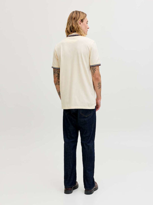 Tricou Polo Alb Antic
