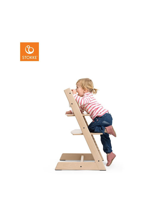 Stokke Tripp Trapp Baby Highchair With Adjustable Height Heather Mauve