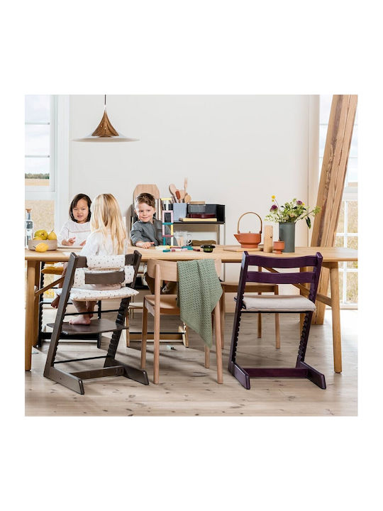 Stokke Tripp Trapp Καρεκλάκι Φαγητού με Ρυθμιζόμενο Ύψος Beech Natural