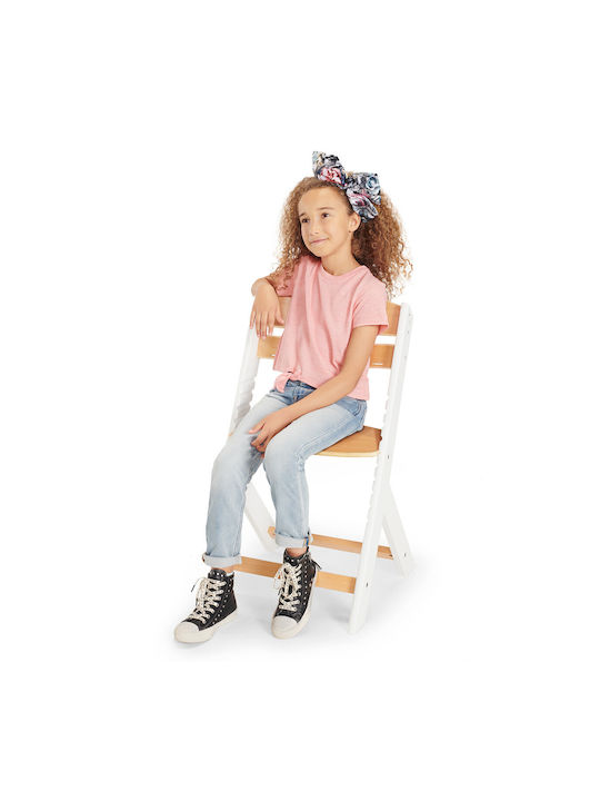 Kinderkraft Enock Столче За Хранене 2 В 1 С Регулируема Височина Natural