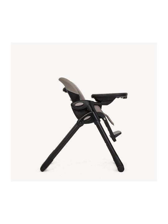 Joie Mimzy Recline Αναδιπλούμενο Καρεκλάκι Φαγητού 2 in 1 με Ρυθμιζόμενο Ύψος Hazelnut