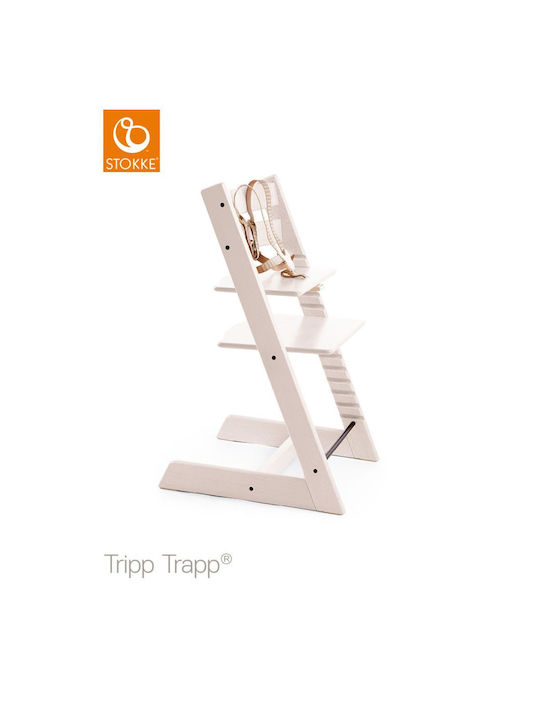 Stokke Tripp Trapp Столово Столчe с Регулируема Височина Whitewash